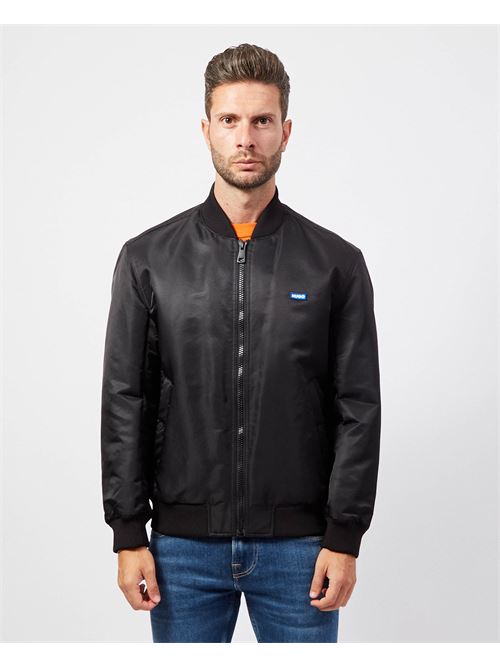 Hugo men's regular fit leather jacket HUGO | 50517719001